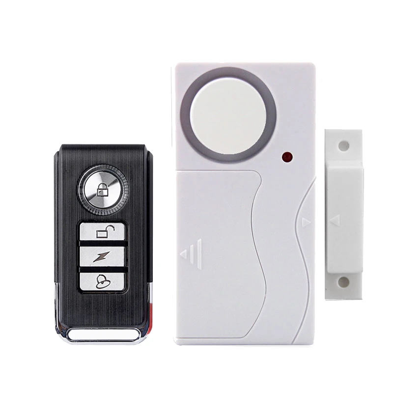 imágenes para Oportuna de Control remoto de Alarma Antirrobo Sistema de Alerta de Sensor Magnético Ventana de La Puerta de Seguridad 105 DB Sirena Puerta Ventana Detector imágenes para Oportuna de Control remoto de Alarma Antirrobo Sistema de Alerta de Sensor Magnético Ventana de La Puerta de Seguridad 105 DB Sirena Puerta Ventana Detector