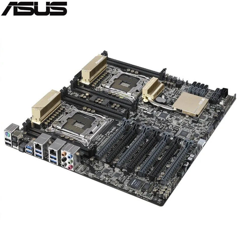 Оригинальный использовать сервер материнская плата для ASUS Z10PE D8 WS C612 Поддержка 2011