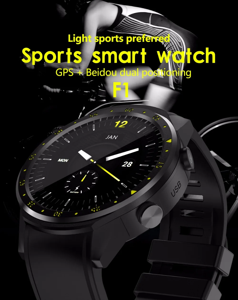 Cawono CN1 GPS smart watch sim-карта TF спортивные наручные умные часы телефон с мульти-Спорт набирает режим камеры высотомер Смарт часы мужские сердечного ритма фитнес браслет для мужчин женщина