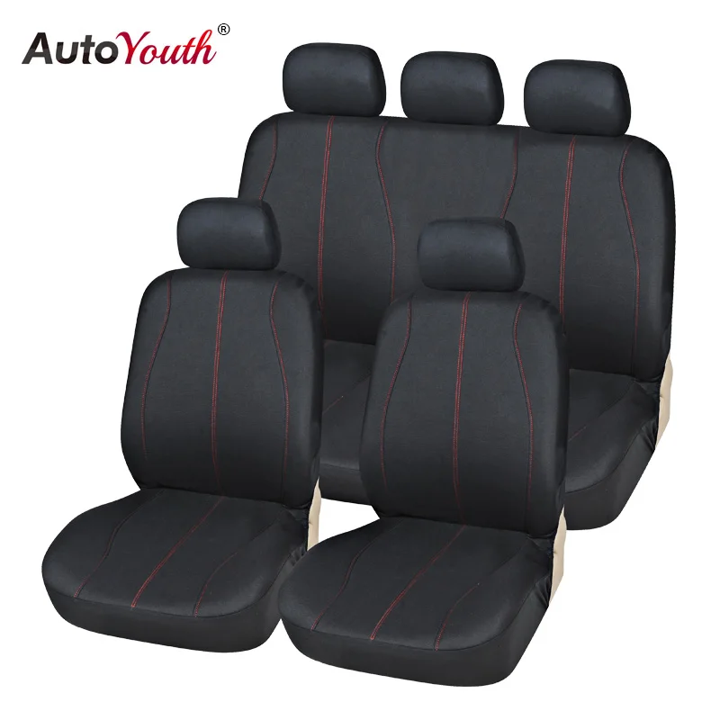 

AUTOYOUTH Car Seat Covers Full Set Universal Seat Protector Car Styling For skoda rapid peugeot 206 camry 40 skoda octavia a5