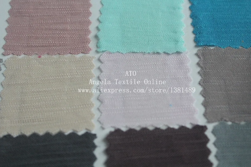 slub jersey knit fabric