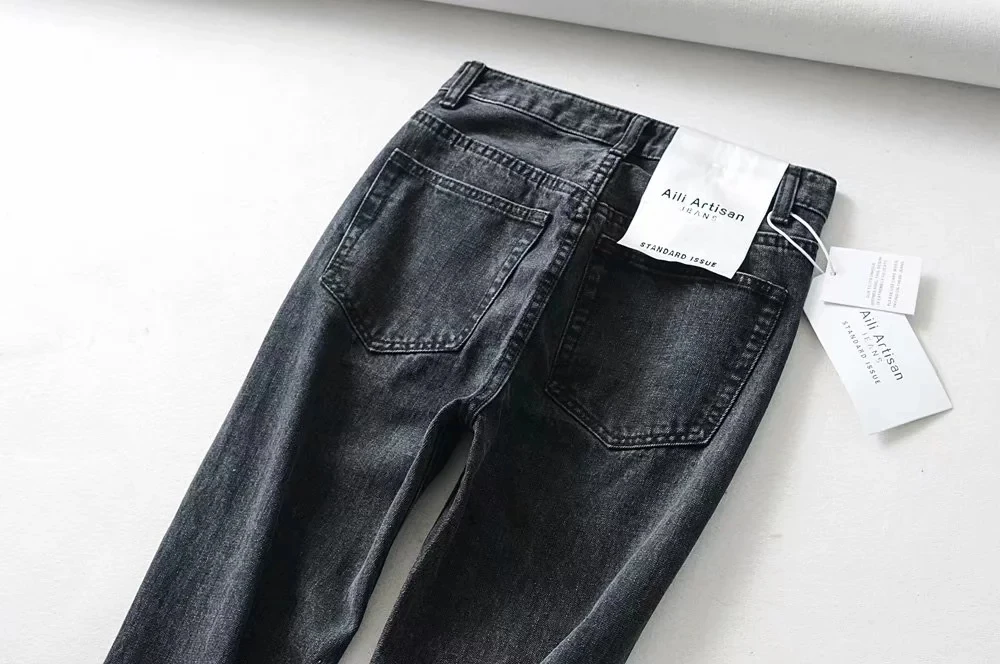 Увядшие женские джинсы Kendall Jenner того же дизайна потертые винтажные джинсы с высокой талией рваные джинсы для женщин в стиле бойфренд