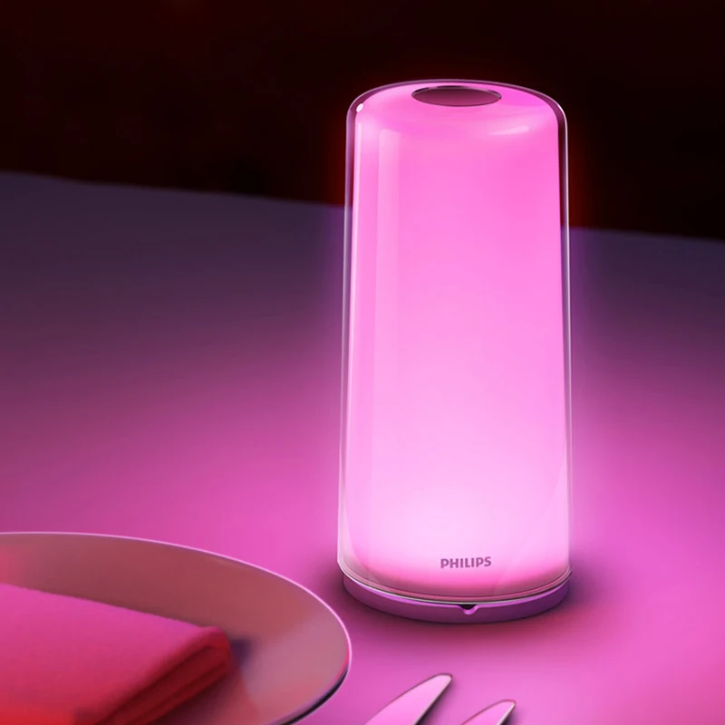 Умная прикроватная лампа Xiaomi Mijia Wi Fi светодиодная с регулируемой яркостью RGBW