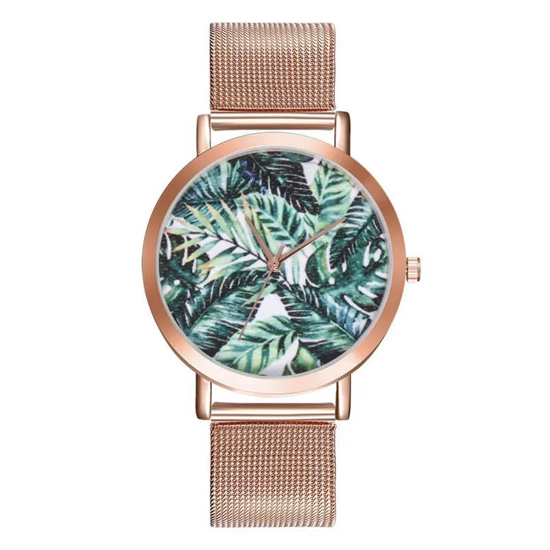 2018 Fashion Creative Watches Women Casual Crystal Stainless Steel Analog Quartz Wrist Watch Bracelet clock Montre femme J21 (4)