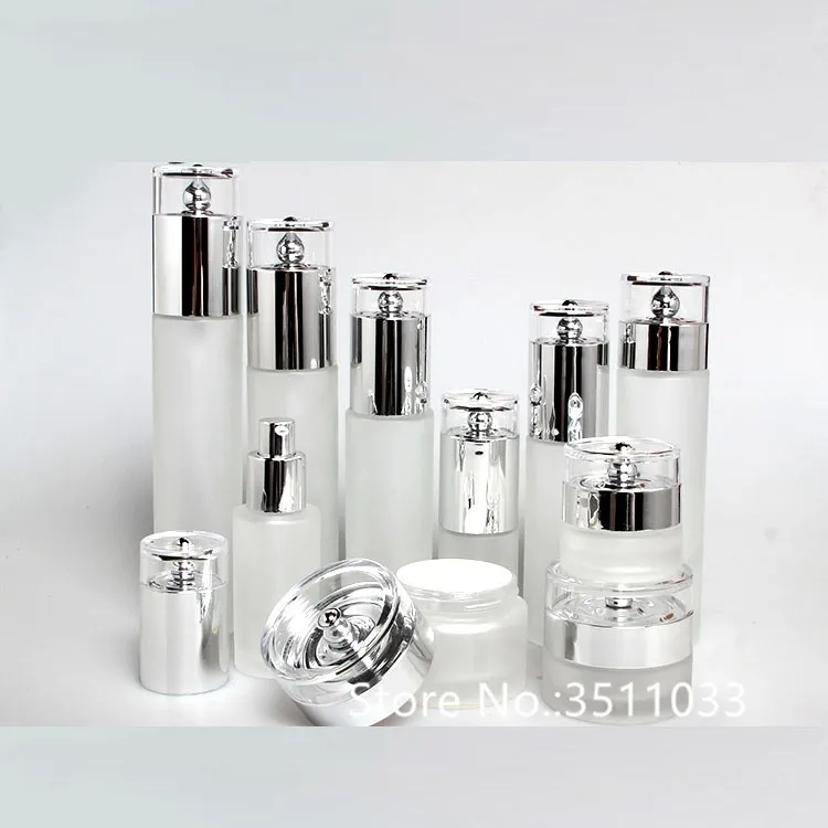 Download 10PCS 20g 30g 50g Glass Matte Facial Cream Jar Empty ...