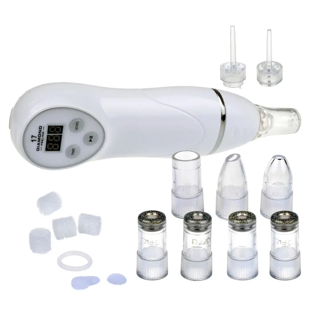 

Microder mabrasion Pore Vacuum Suction Cleaner at Home Blackheads Removal Nose Extraction Tool Scar Acne Treatment