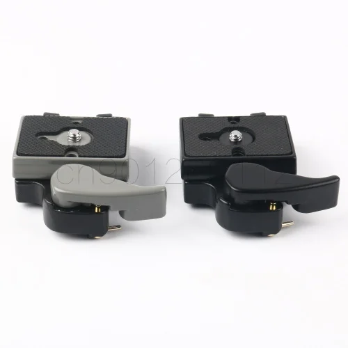 Black Grey Metal alloy Camera 323 Quick Release Adapter for Manfrotto 200PL-14 Compat Plate | Электроника