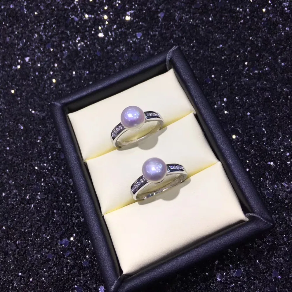 Fashion Pearl Ring Mountings Findings Adjustable Jewelry Setting Parts Fittings Charm Accessories Silver Jewellery | Украшения и