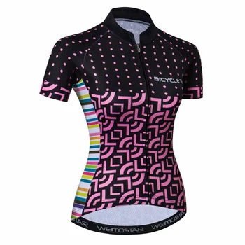 

Hot!! Women's Breathable Cycling Jersey Shirt Youth Pro Team Racing Cycling Clothing Quick Dry MTB Bike Jersey Maillot Ciclismo