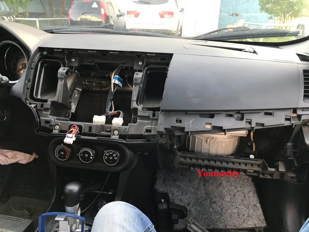 Youmecity Android 9,0 автомобильный DVD мультимедийный плеер для MITSUBISHI LANCER 2007- 9x10,1 дюймов 2DIN 3g/4G gps радио видео плеер