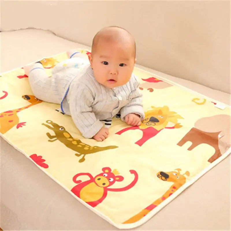 

Baby Changing Pads Covers Reusable Baby Diapers Mattress Diapers for Newborn Random Pattern Linens Waterproof Sheet Changing Mat