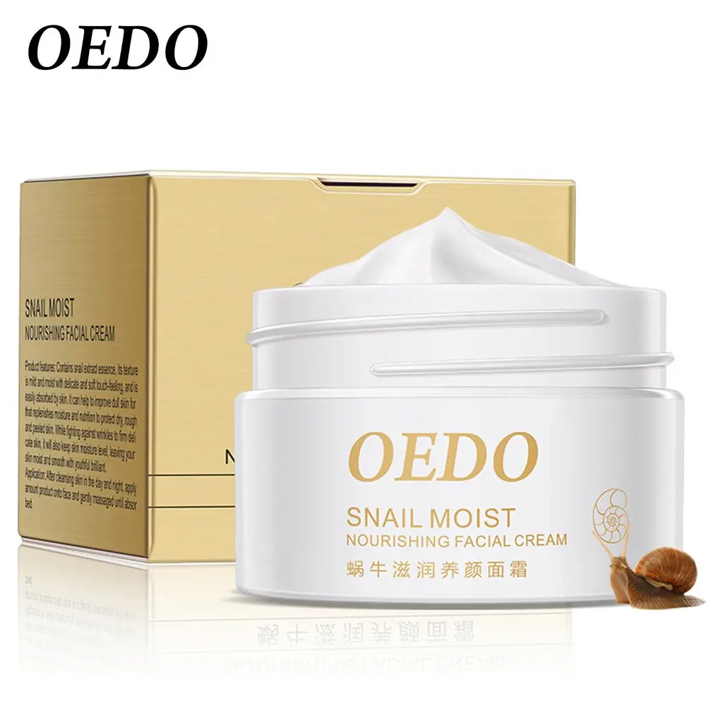 

OEDO Brand Snail White Cream Multi-function Skin Care Improve Acne Skin Repair Whitening Snail Moisturizing Face Cream