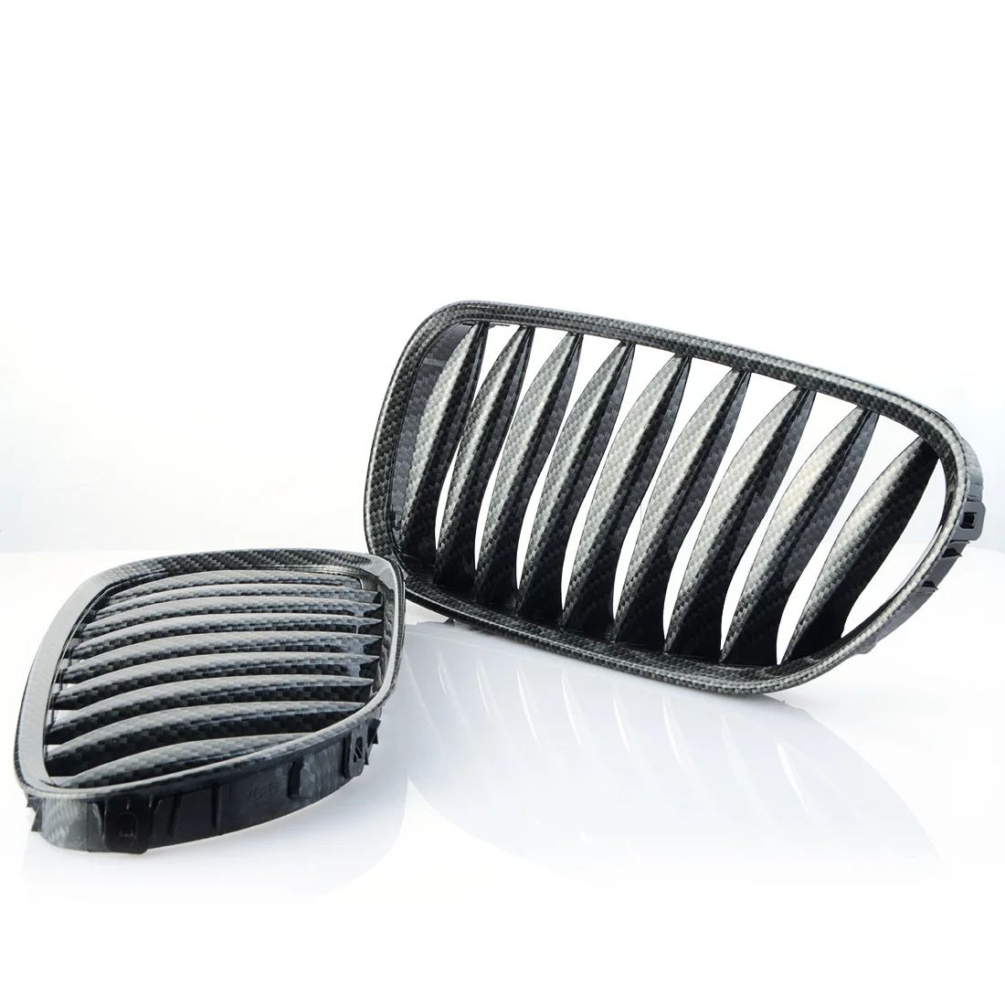 

1 pair Matte Black Front Hood Kidney Sport Racing Grille 1 Pair FITS for BMW Z4 03-08 2003-2008