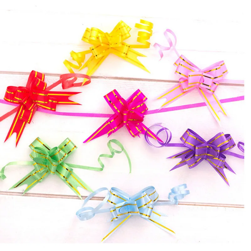 12mm plastic garland with gold edge-1