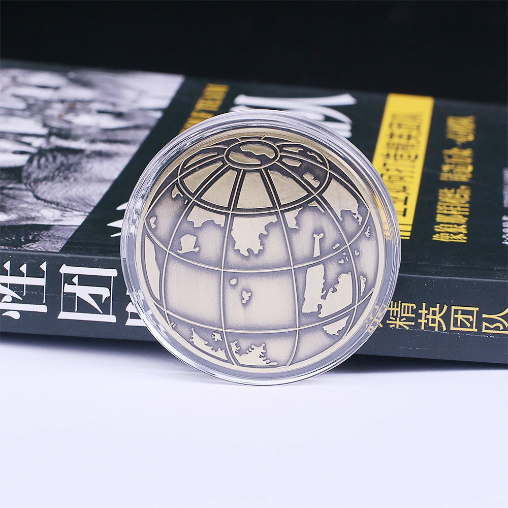 Super Mario Odyssey Gold Coin Game Metal Gold of Super Mario Accessories Commemorative Coins Collection Halloween  (7)