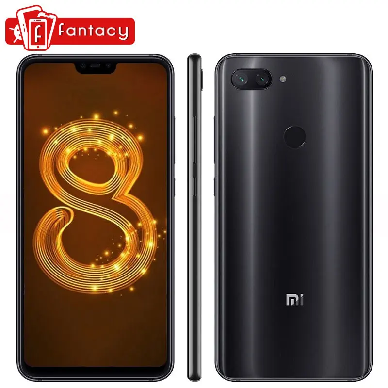 Глобальная версия Xiaomi Mi 8 Lite 4 Гб 64 смартфон 6 26 &quotполный экран 19:9 Snapdragon 1080 AIE Octa Core