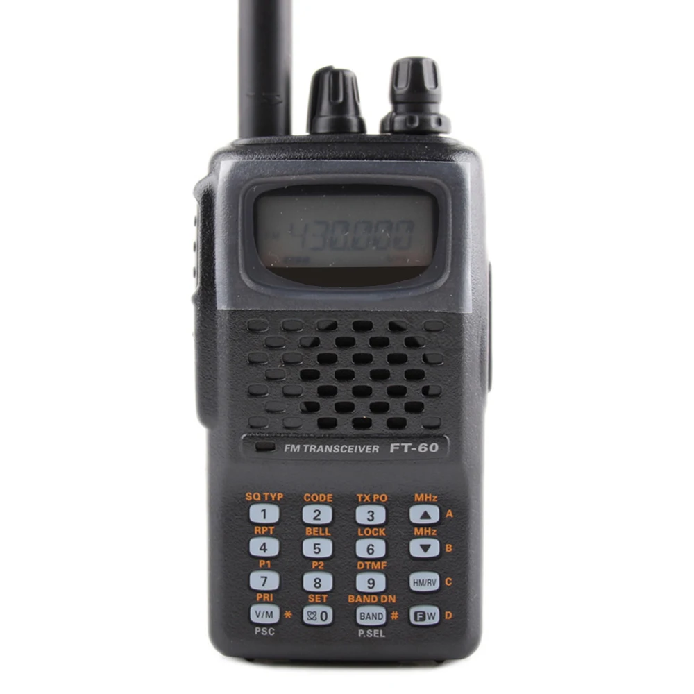 Walkie Talkie FT-60R двухдиапазонный 137-174/420-470 МГц FM Ham двухсторонний радиоприемопередатчик для YAESU FT60R радио