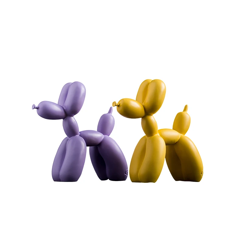 

Resin Balloon Dog Crafts Art Sculpture Creative Gifts Modern Simple Home Decorations Statues Desktop Ornament R1000