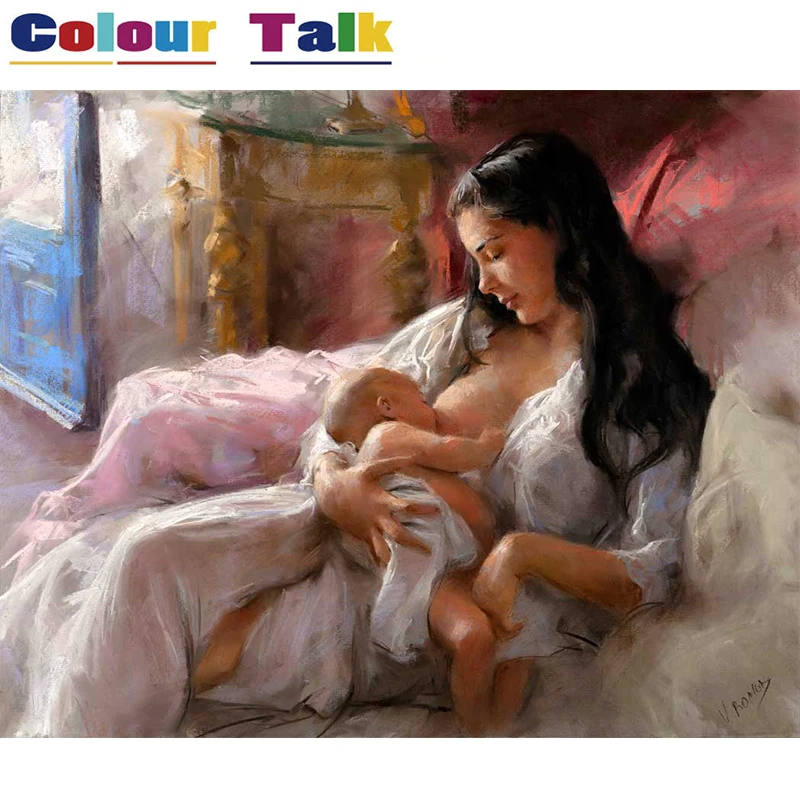 

Oil Painting by Numbers Drawing on Canvas Coloring Paintings for Living Room Wall DIY Pictures Poster Home Decor Painting P-0401