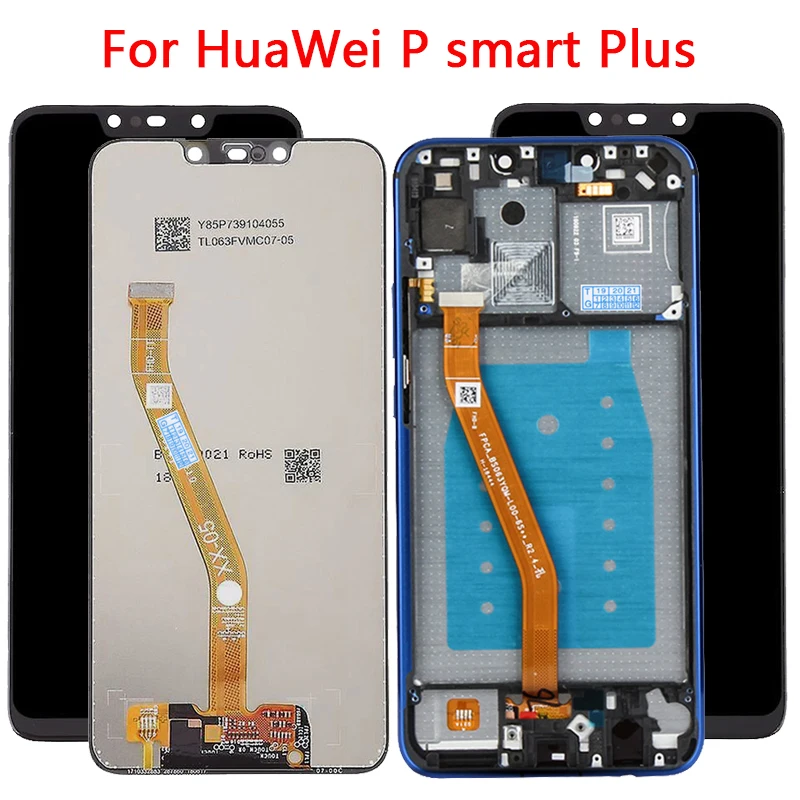 

Original Touch Screen For HuaWei P Smart Plus LCD Display With Frame INE-LX1 L21 For Huawei Nova3i LCD Display Screen Assembly