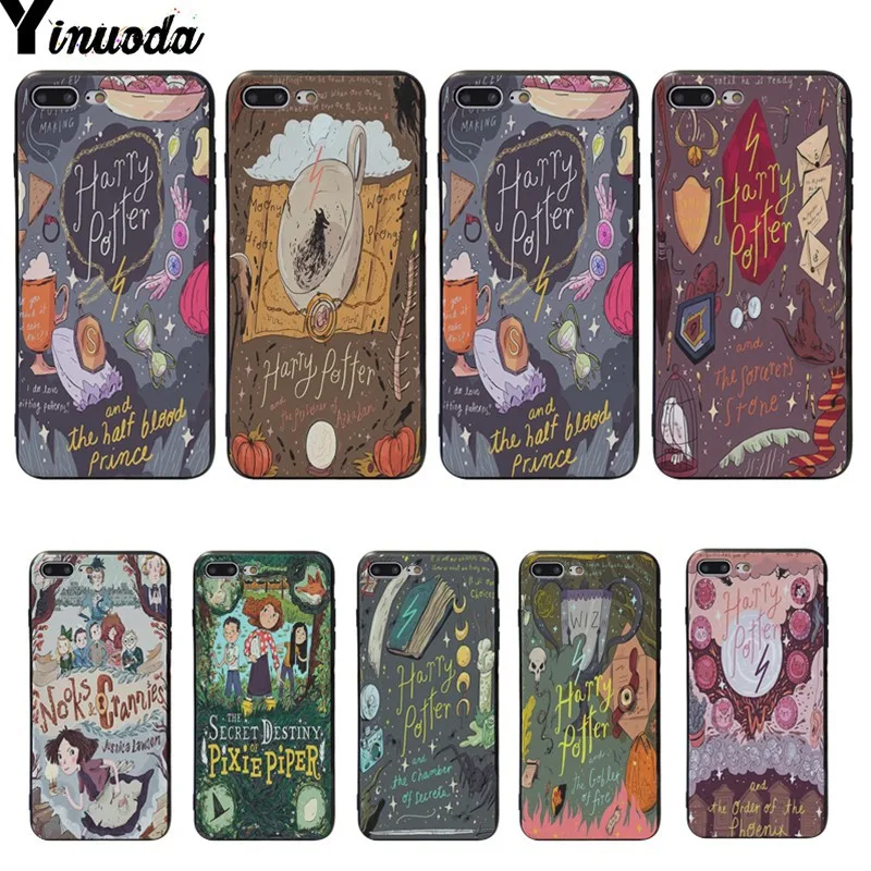 

Yinuoda Harry Potter Comics Cover cases For iphone 6s plus rubber cell phone case For iphone 5 5s SE 6s 7 8plus 8 X XS XR XSMAX