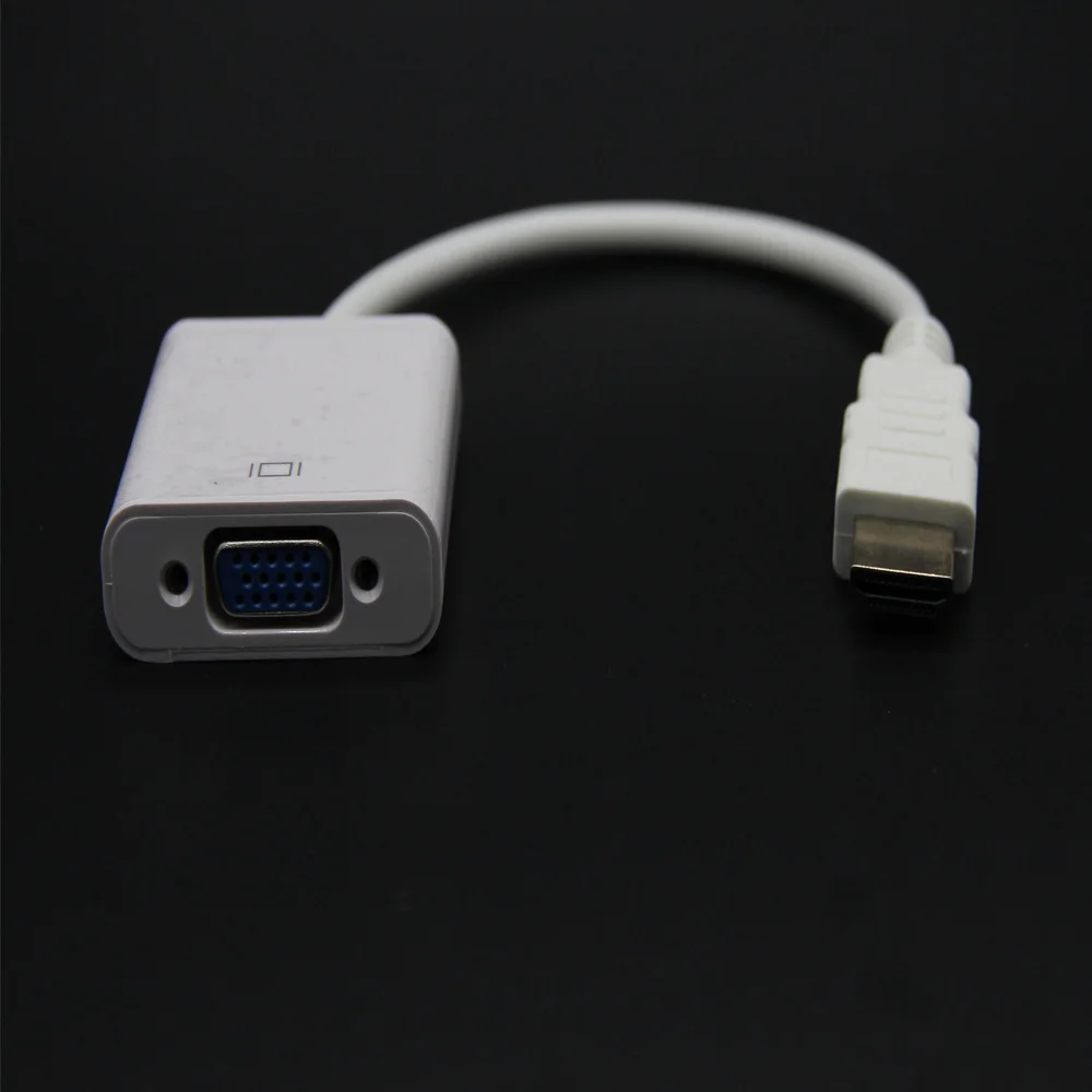 Кабель адаптер 1080P HDMI VGA штекер конвертер RGB гнездо цифровой кабель для HDTV ПК