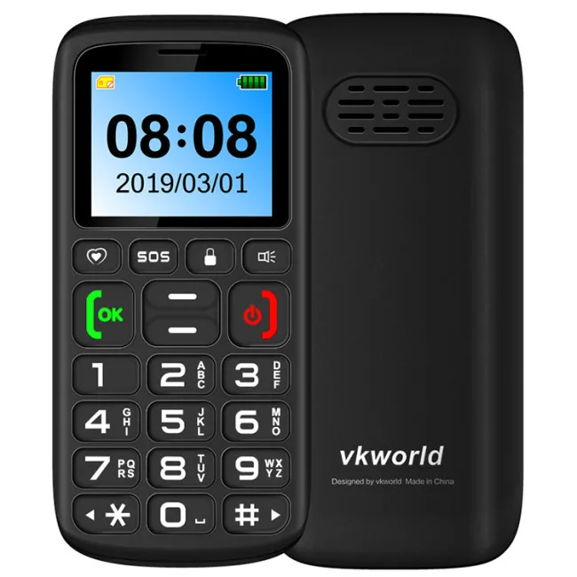 

VKWORLD Z3 2G Mobile Phone 32MB RAM 32MB ROM Spread-trum SC6531 312MHz Single Core 1.77 Inch Screen