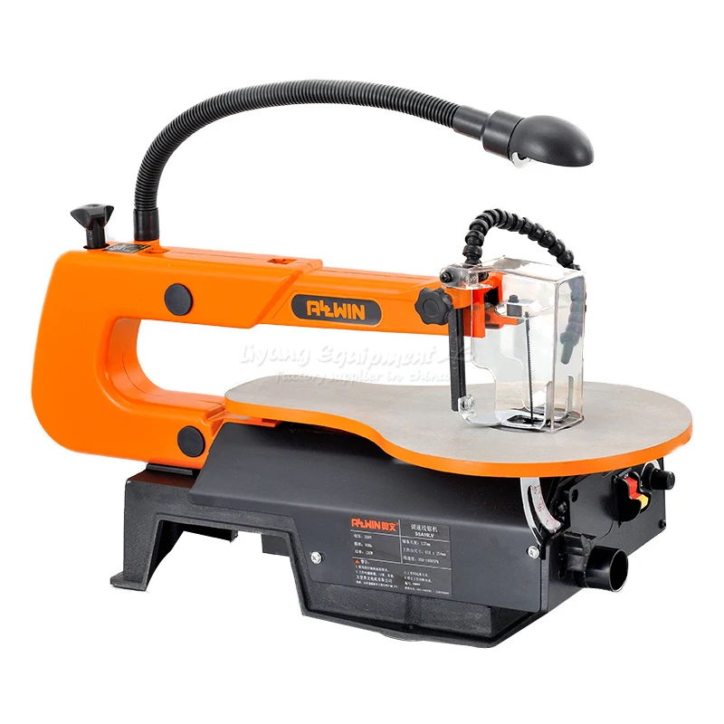 

Table type dust-free carved straight line model steel wire Desk Carpenter 16 inch speed sweep saw