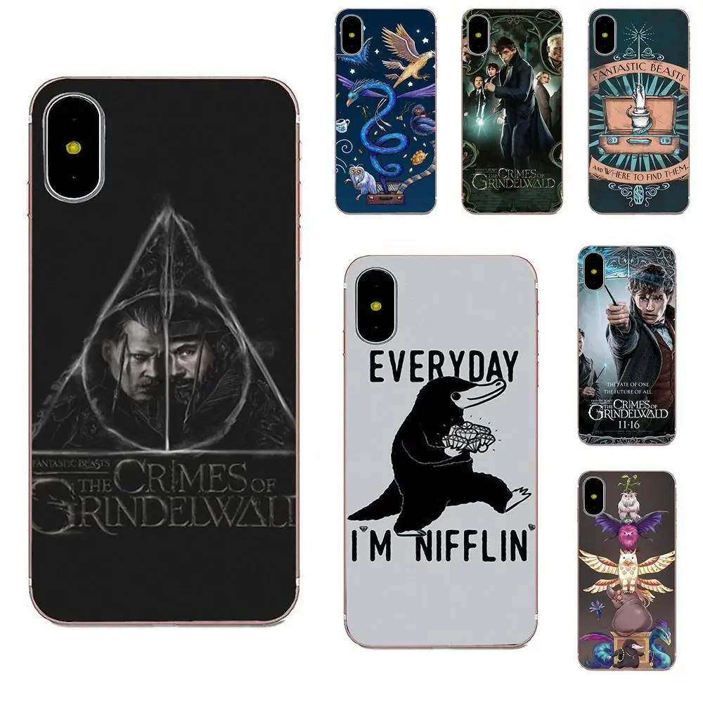 

For Galaxy Alpha Core Note 2 3 4 S2 A10 A20 A20E A30 A40 A50 A60 A70 M10 M20 M30 Pattern Hard Phone Case Fantastic Beasts