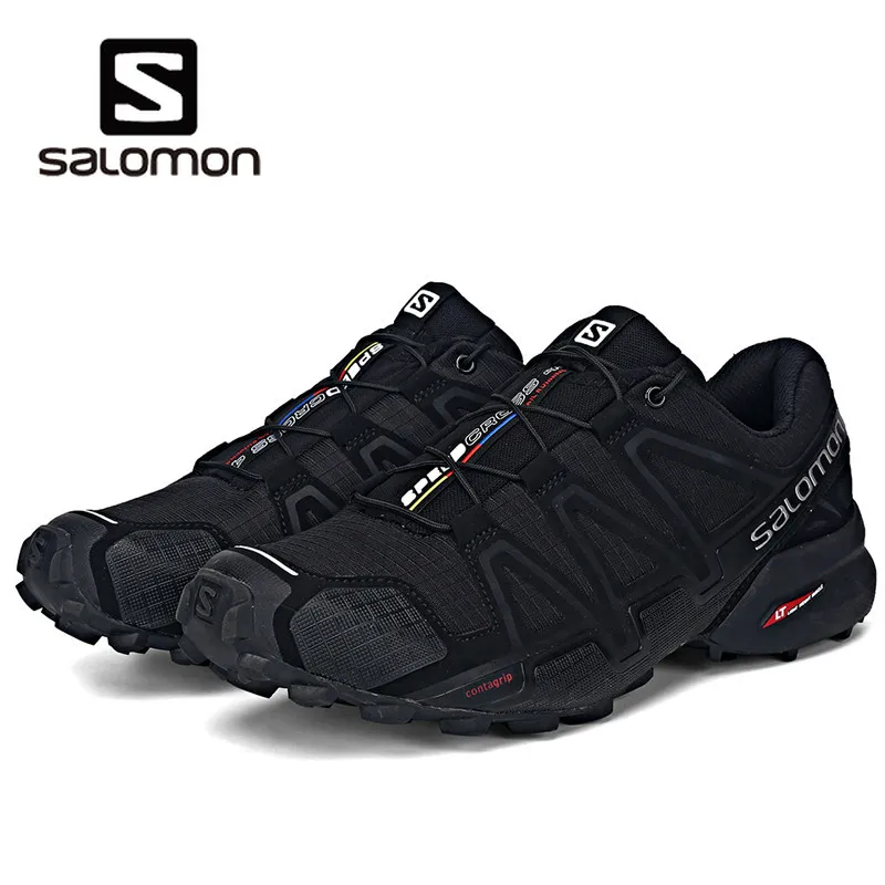 

Newest Salomon Speed Cross 4 CS mens running shoes Sport Sneakers Men Athletic Sport Shoes SPEEDCROSS Fencing Shoes Size 40-46