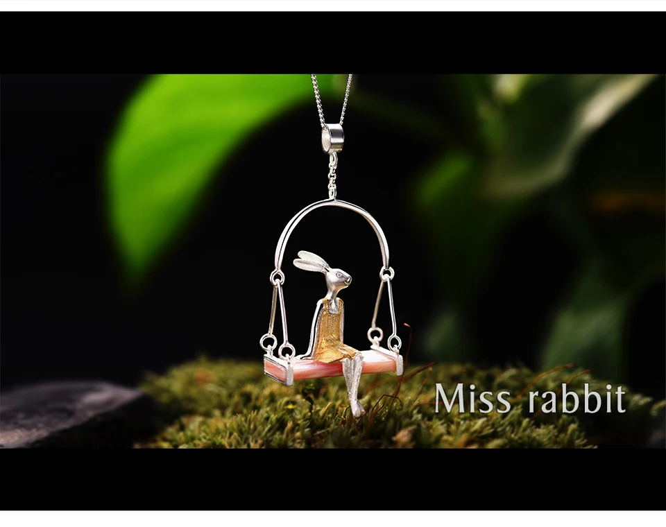 Pingente sem Corrente Lotus Real Prata Esterlina Escudo Natural Criativo Artesanal Jóias Finas Miss Coelho Acessorios Fun 925 3 Joias e Acessórios