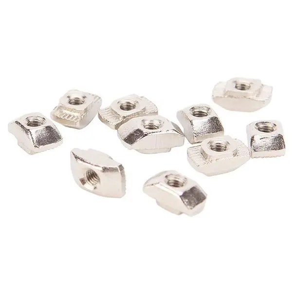

150PCS M3,M4,M5 For 20 Series Slot T-nut Sliding Post Assembly M5 T Nut for 2020 Aluminum Hammer Drop In Nut Fasten Connector