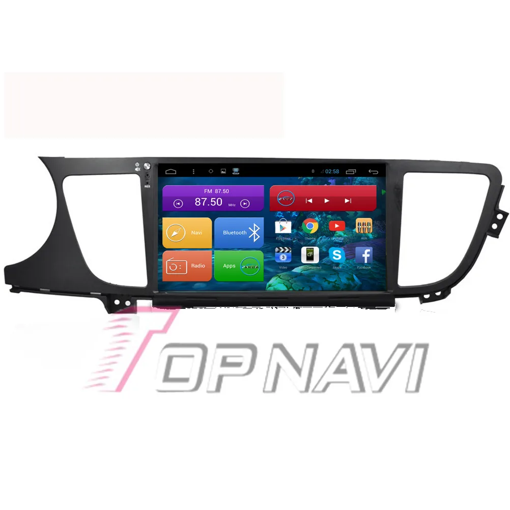 Topnavi 10 2 &quotчетырехъядерный Android 6 0 Автомобильный GPS-навигатор для Hyundai Mistra 2015