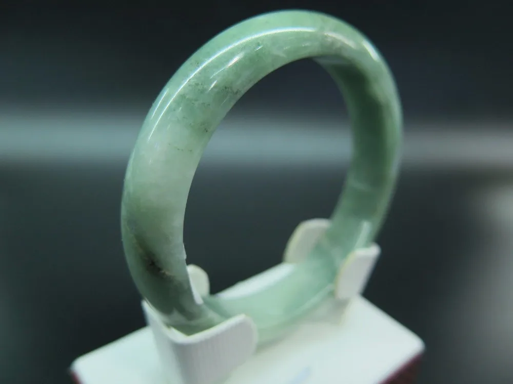 

FREE SHIPPING 2559 Natural Grade A /Jadeite Bangle/Inner