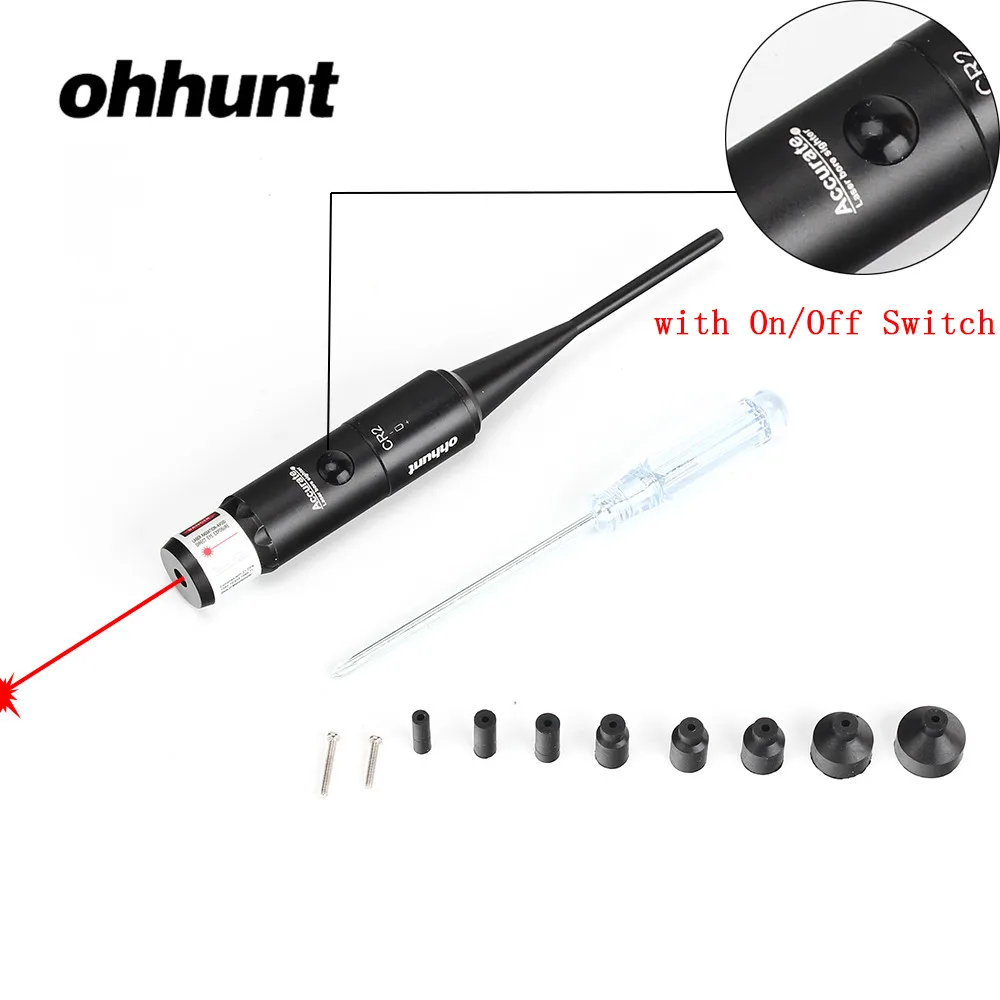 Тактический красный зеленый лазерный прицел ohhunt комплект для прицела калибра от