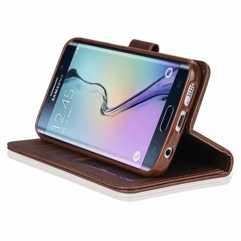Чехол для samsung Galaxy S6 S7 Edge, чехол, роскошный Магнитный Флип-кошелек, кожаный чехол для телефона для samsung S 6 7 s6edge s7edge Etui