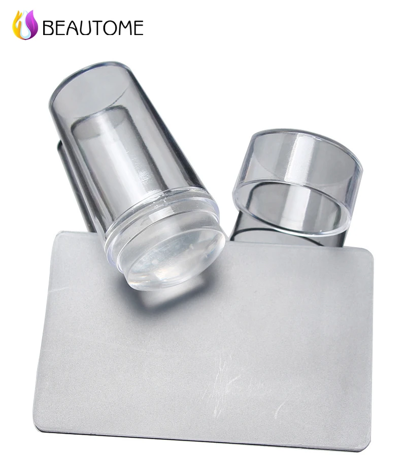 прозрачный штамп для стемпинга. силиконовый штамп. Swanky штамп прозрачный силиконовый двойной. силиконовый штамп. набор для стемпинга 2пр: штампик 3,5*2,5см, скребок пакет qf 3004703.