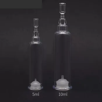 

5ml 10ml Empty airless serum fresh bottles,disposable syringe bottle,Push type liquid break bottle fresh vials bottle 100pcs