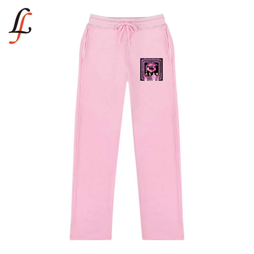 

Blackpink New Kpop Casual Jogger Pants Plus Velvet Casual Warm Hip fashion Pants Slim Kpop Men/Women Pants
