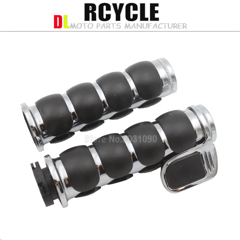 Universal 1'' Handlebar Hand Grip for Harley Davidson Bad Boy Fatboy