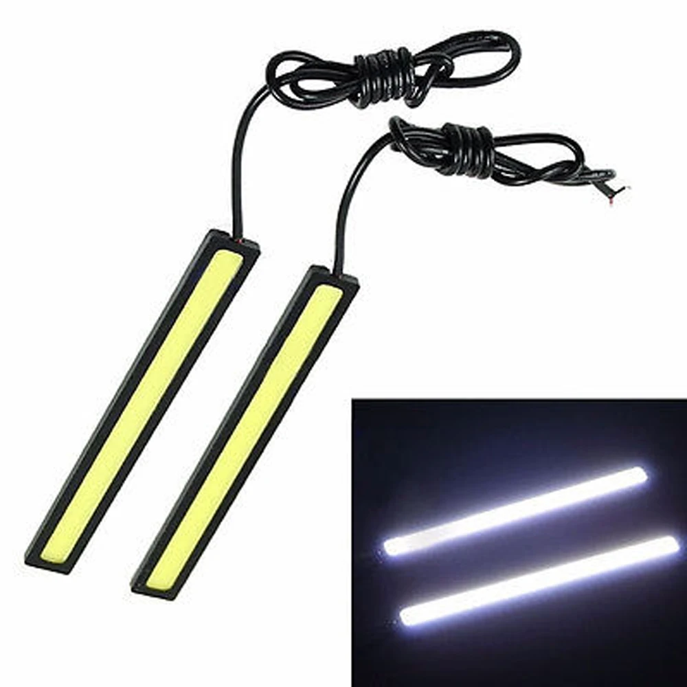 Белый/синий/светло голубой/красный Водонепроницаемый 12V светодиодный COB Авто