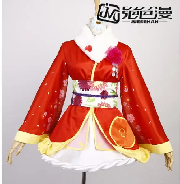 Lovelive Косака Хонока новая версия кимоно косплей равномерное платье |