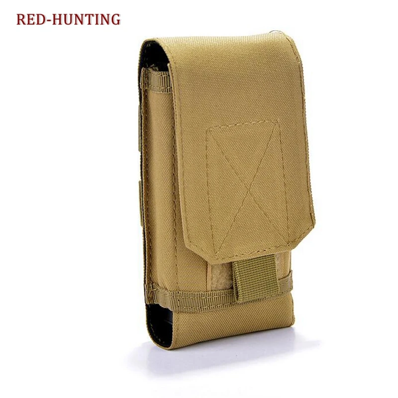 

5.5'' Tactical MOLLE Smartphone Holster Universal Army Mobile Phone Belt Pouch EDC Security Pack Carry Accessory Kit