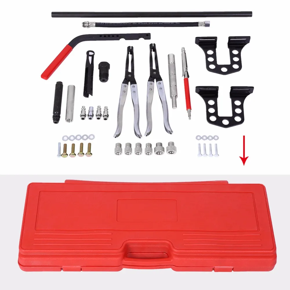 Cylinder Head Service Valve Spring Compressor Stem Seal Installer And