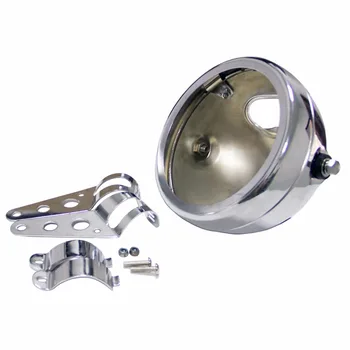 

5 3/4" 5.75 Inch Headlight Housing bucket for Har ley Da-vidson FXWG Chopper