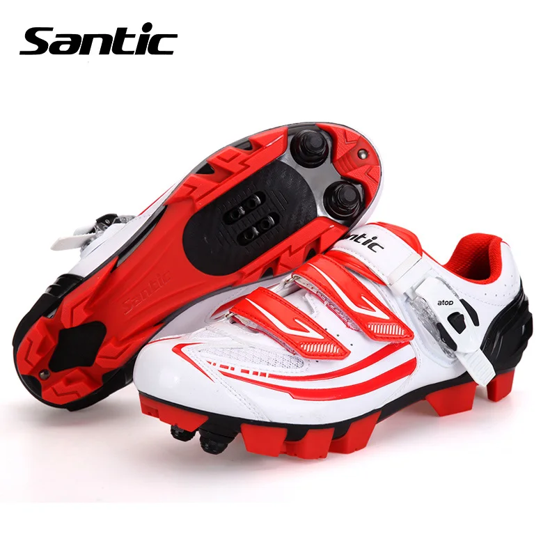 Santic 2017 Women's Pro MTB Cycling Shoes Pink Breathable Bike Riding