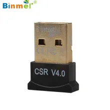 Binmer Мини USB Bluetooth V4.0 ключ двухрежимный беспроводной адаптер для портативных ПК Bluetooth ключ Sep 13