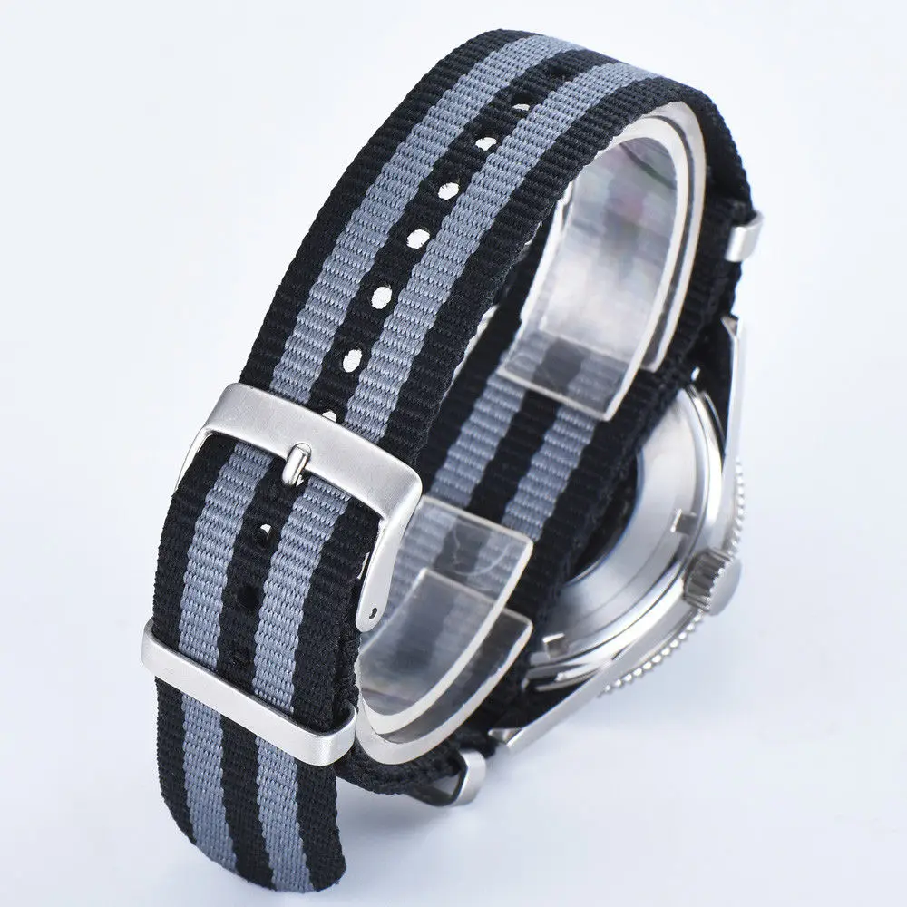 41mm relogio masculino debert vidro de safira
