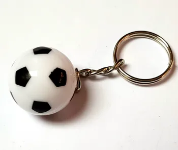 

6pc E389 Key Chain with socceer Fooball Boys Kid Vintage Fashion Favour Pinata School Birthday Party Favors Gift Novelty Prize