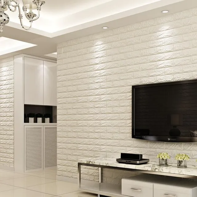 thickening 3d three dimensional wall stickers anti collision brick